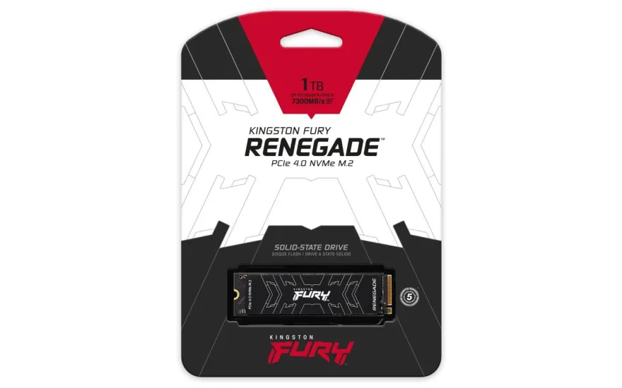 SSD 1TB Kingston M.2 PCI-E NVMe Gen4 FURY Renegade retail