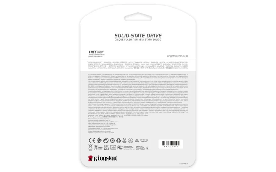 SSD 1TB Kingston M.2 PCI-E NVMe Gen4 FURY Renegade retail
