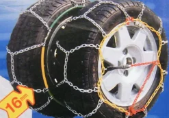 stabile Schneeketten 215/75 R 16 für SUV Transporter und Wohnmobile