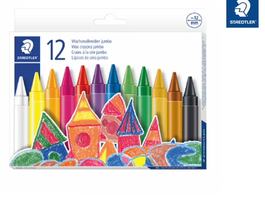 Staedtler Wachsmalkreide jumbo 12x11mm