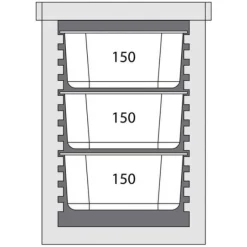 Stalgast Thermobox Frontlader für 6X Gn 11 (65mm)