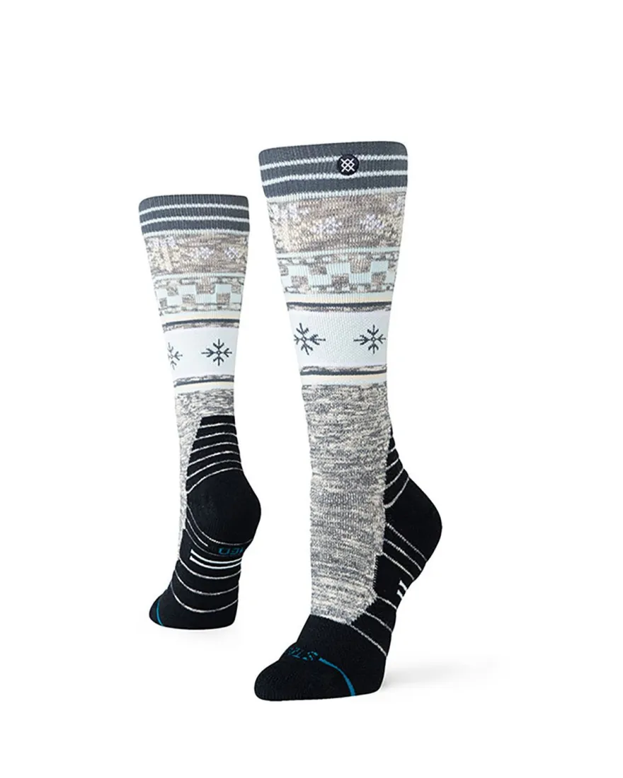 STANCE Women Snow Socken Flake Mid Poly iceblue