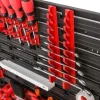 Stapelboxen Set 4x Wandregal Lagersystem 32 Boxen Halterungen 1152 mm x 780 mm