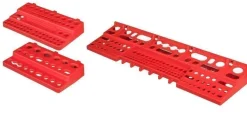 Stapelboxen Set 4x Wandregal Lagersystem 44 Boxen Halterungen 1152 x 780 mm