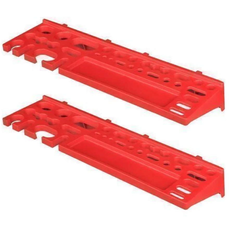 Stapelboxen Set 4x Wandregal Lagersystem 44 Boxen Halterungen 1152 x 780 mm
