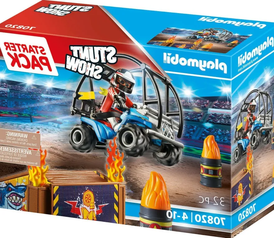 Starter Pack Stuntshow Quad mit Feuerrampe