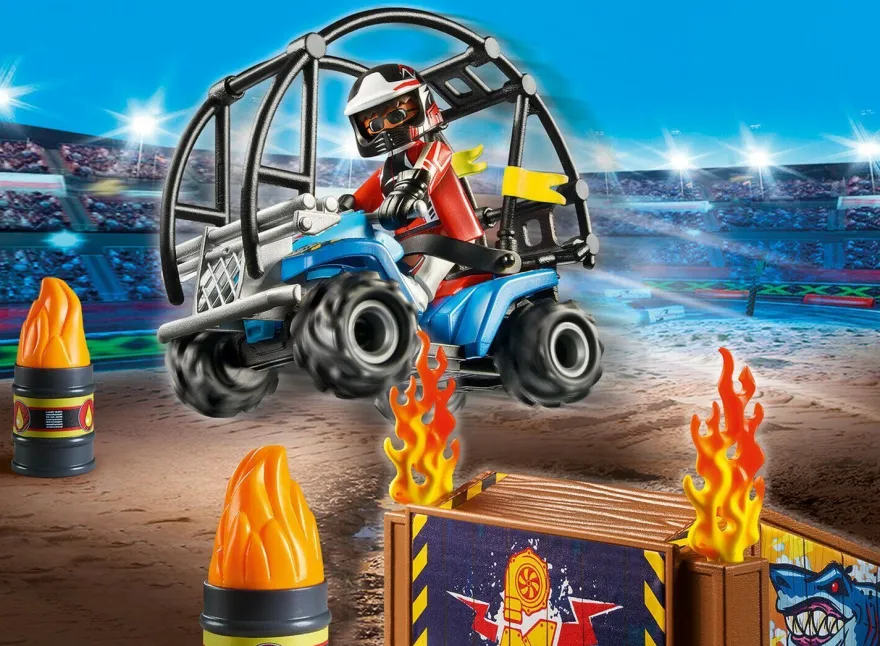 Starter Pack Stuntshow Quad mit Feuerrampe
