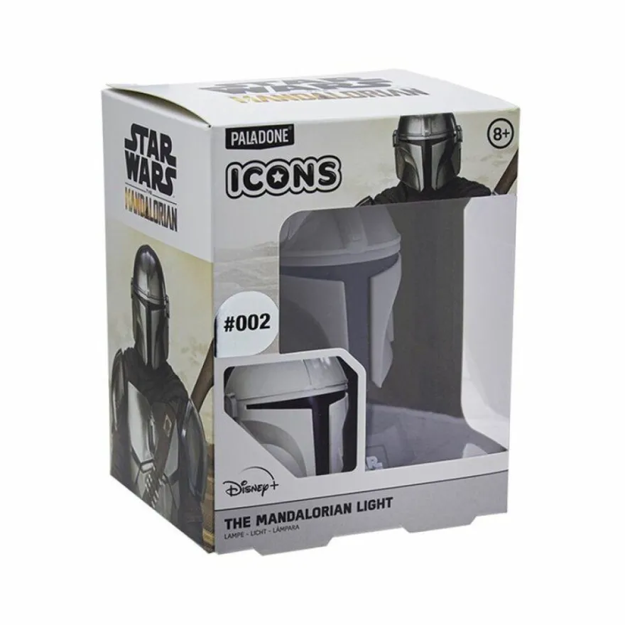 Star Wars: The Mandalorian Icon Lampe Helm