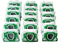 18 Staubsaugerbeutel Filtertüten Vlies geeignet Vorwerk Kobold VK 200 FP 200