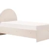 Stauraumbett Classy 100 x 200 cm in Cremeweiß