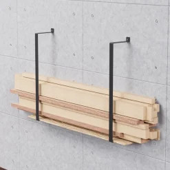 Stauraumbrücke Wand- Deckenbefestigung Stahl zur Aufbewahrung Leiter Bretter 10326