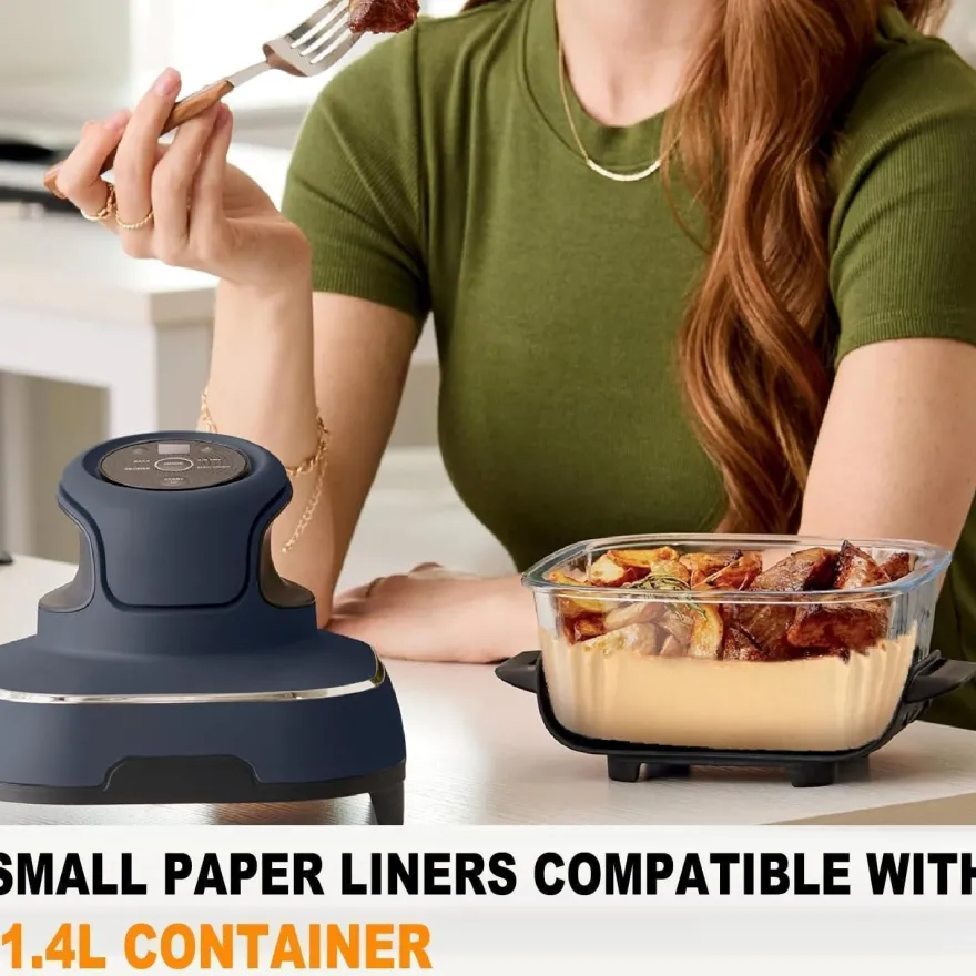 120 Stück Airfryer Backpapier für Ninja CRISPi 3,8L & 1,4L FN101EUGY - Zubehör
