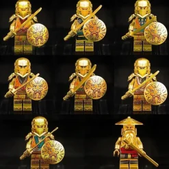 8 stücke mini figuren Ninjago Meister Wu Ninja Lloyd bausteine ??spielzeug diy hot
