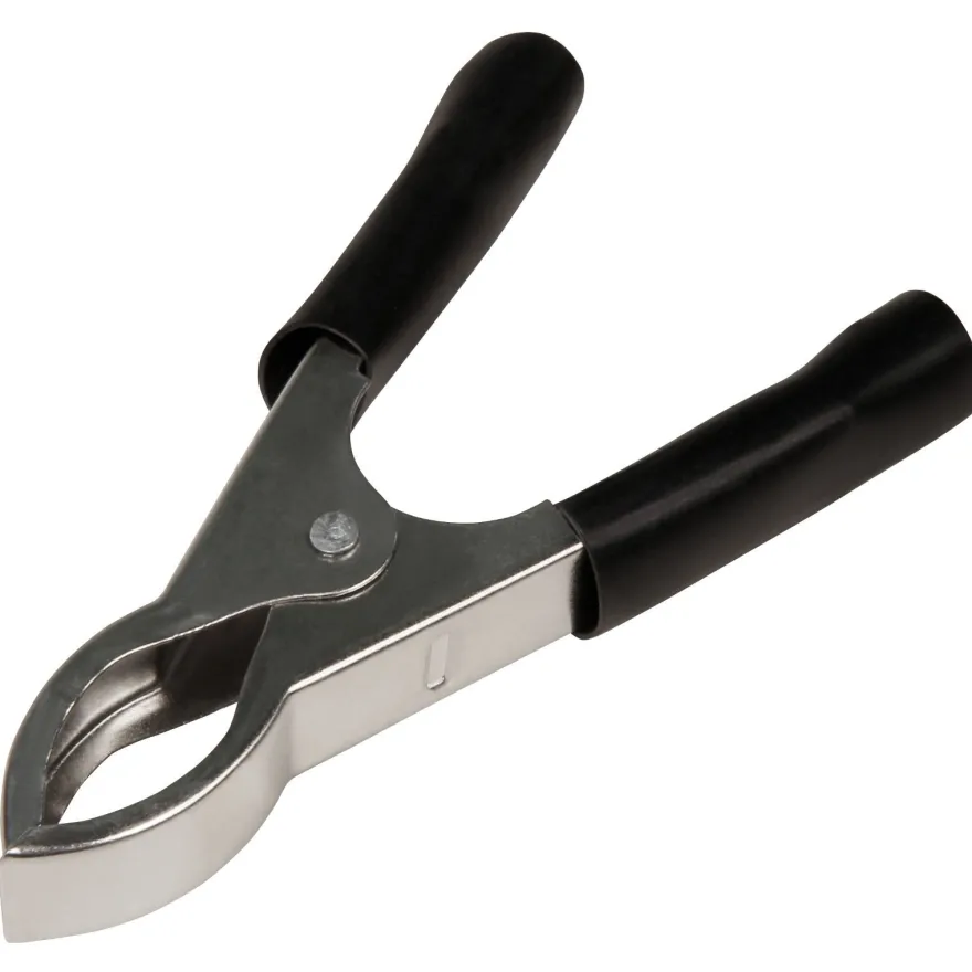 5 Stück Krokodilklemme McPower, 82mm, schwarz, 20A