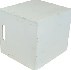 4 Stück Regalkiste weiß passend für Ikea Kallax und Expeditregale Regaleinsatz