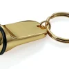 10 Stück Schlüsselanhänger goldfarben (ØxL) 20 x 50 mm für Hotel Pension