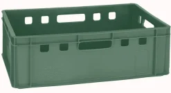 5 Stück Stapelkasten f. Werkstatt E2 grün 60x40x20 cm NEU Gastlando