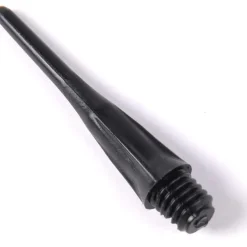 500 Stück WIN. MAX Dartspitzen 2BA Schwarz Plastik softdart Spitzen
