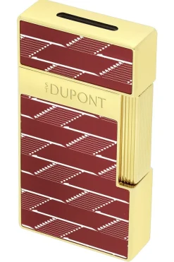 S.T. Dupont Feuerzeug Biggy Monogram 1872 Rot 025078B