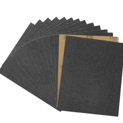 Stebruam Nassschleifpapier 100 Körnung, 15 Stück, 9x11 Zoll, für Metall, Holz