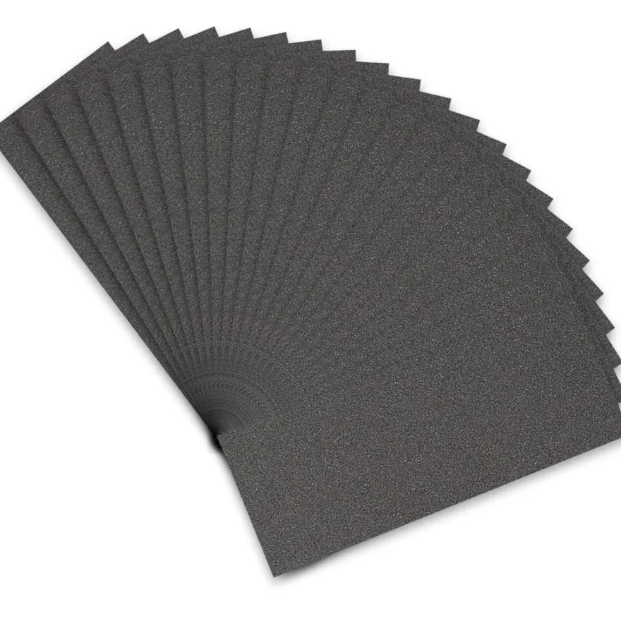 Stebruam Profi Schleifpapier Set 220 Körnung, 21 Stück Nass und Trocken für