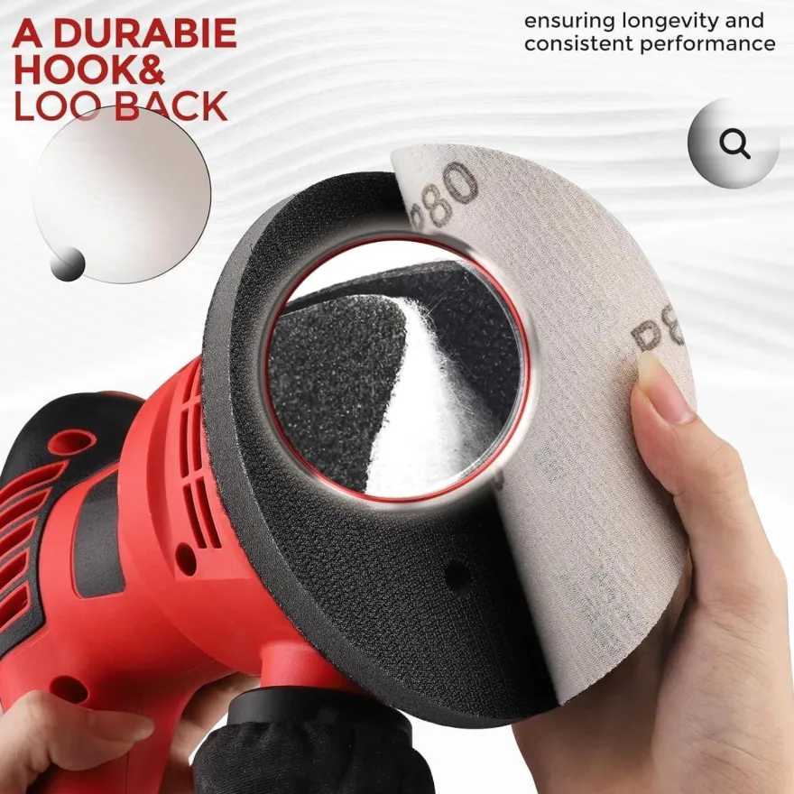 Stebruam 30tlg. 150mm Klett Schleifpapier Körnung 80-400 für Nass- und