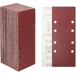 Stebruam 30tlg Schleifpapier Set 93x230 mm, Körnungen 40-400, 8-Loch