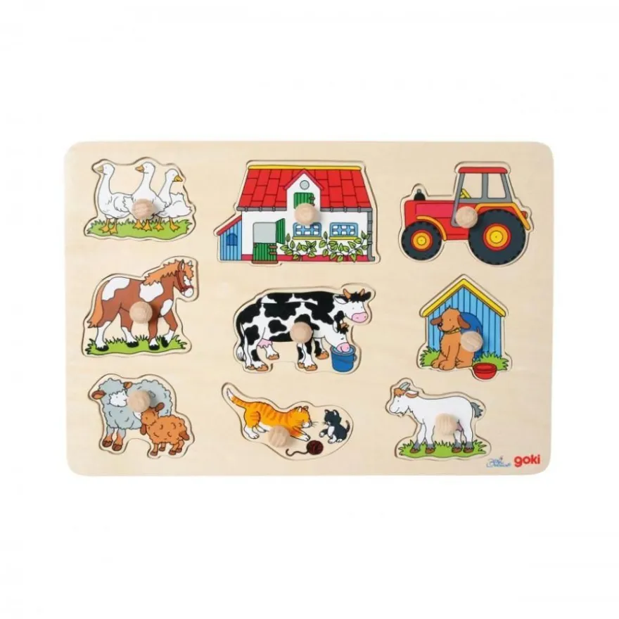 Steckpuzzle Bauernhof