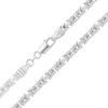 925 Sterling Silber Herren - Byzantinisch Armband - 20.3cm, 37 Gramm