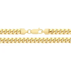 925 Sterling Silber 6.3mm Herren - Panzer Kette - 50.8, 55.9, 61, 66, 71.1, 76.2cm