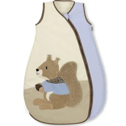 Sterntaler 94341 Sommerschlafsack 70cm Edgar Eichhörnchen blau Baby Schlafsack