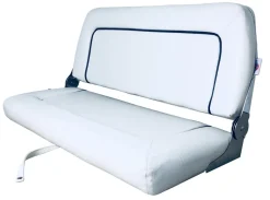 Steuerbank Coach de Luxe 2er Sitzbank Bootssitz Steuersitz Anglersitz 2 Farben