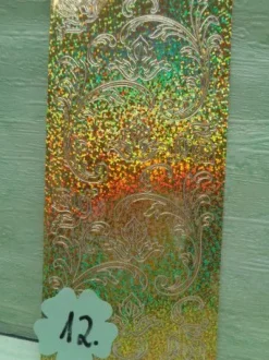 Stickerbogen Ecken Bordüren Hologramm Holographic Glitter Glimmer --- Auswahl ---