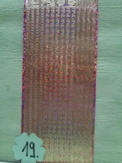 Stickerbogen Ecken Bordüren Hologramm Holographic Glitter Glimmer --- Auswahl ---