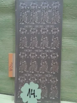 Stickerbogen Motive Glaube Religion Christlich Kreuz Sakrament Menora ..... uvm