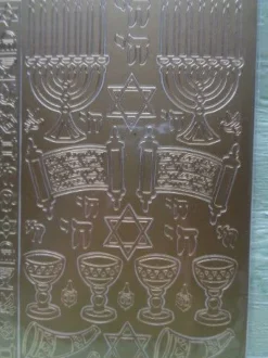 Stickerbogen Motive Glaube Religion Christlich Kreuz Sakrament Menora ..... uvm