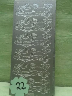 Stickerbogen Motive Glaube Religion Christlich Kreuz Sakrament Menora ..... uvm