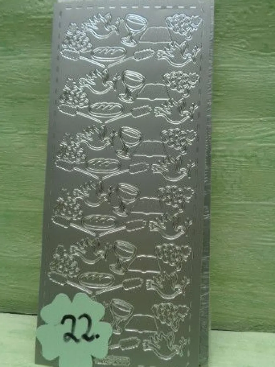 Stickerbogen Motive Glaube Religion Christlich Kreuz Sakrament Menora ..... uvm