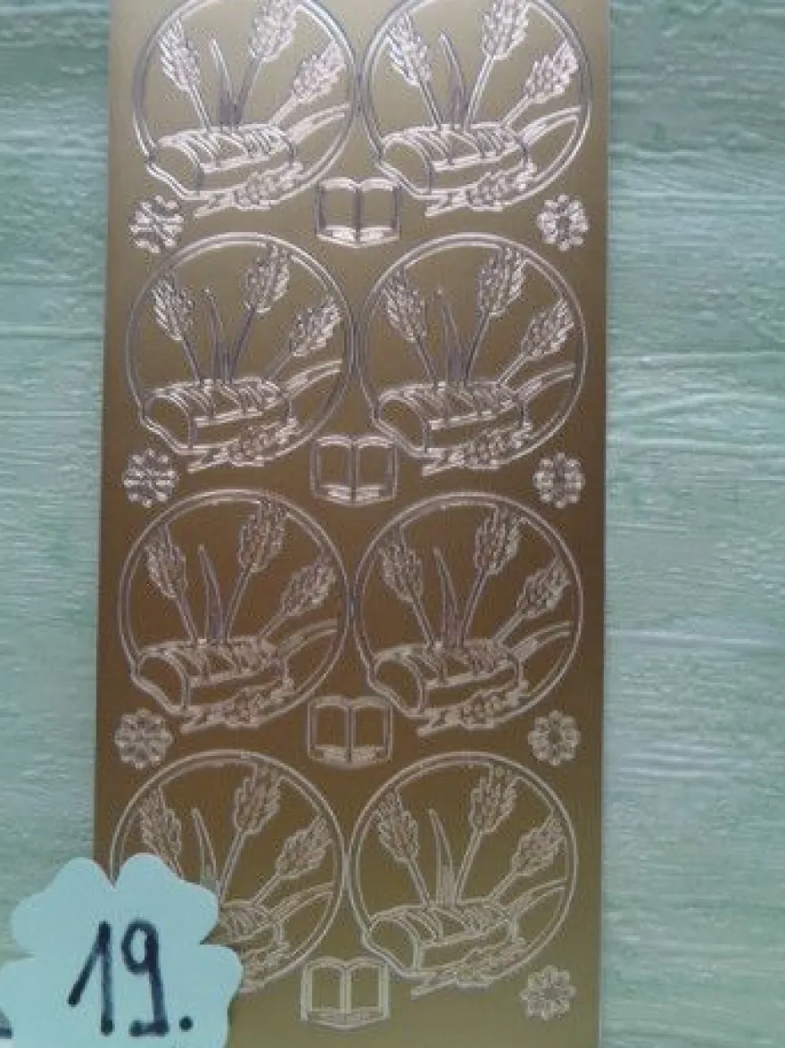 Stickerbogen Motive Glaube Religion Christlich Kreuz Sakrament Menora ..... uvm