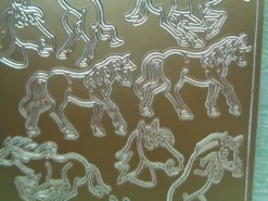 Stickerbogen Motive Tiere Pferde ---Auswahl---