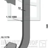 Stiel mit Schar 120mm zum Schweißen 1.10.1182