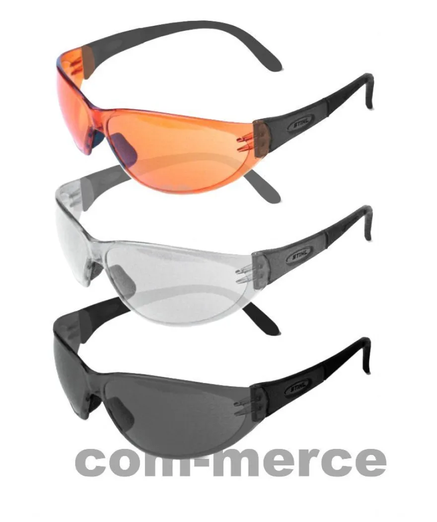 Stihl Schutzbrille Funktion Light Brille, klar, getönt, orange, Arbeitsschutzbrille