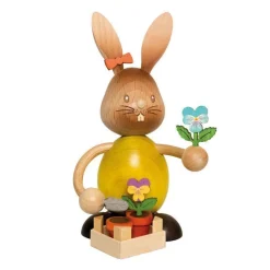 STUPSI HASE | Kuhnert Osterhase Sammelfigur Holzhase Echt Erzgebirge Holzkunst