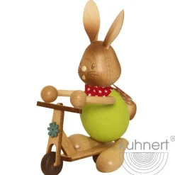 STUPSI HASE | Kuhnert Osterhase Sammelfigur Holzhase Echt Erzgebirge Holzkunst