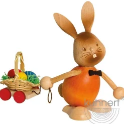 STUPSI HASE | Kuhnert Osterhase Sammelfigur Holzhase Echt Erzgebirge Holzkunst