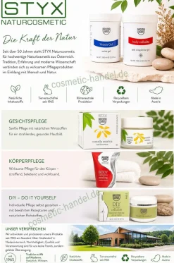 STYX Naturcosmetic Aroma Derm Care Basic Massagecreme Gesicht & Körper 500 ml vegan