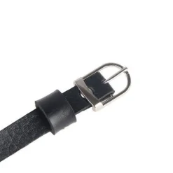 Subblime BDSM Mode Dessous Reizwäsche Brustharness Lederketten Schwarz Einheitsgrösse
