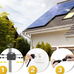 SUNNIVA® Balkonkraftwerk max 920W/800W mit TSUN Wechselrichter Solaranlage