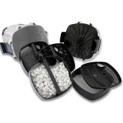 SunSun HW-304 Außenfilter 55 W 2000 L/h 4 Stufen Kammerfilter Aquarium Filter