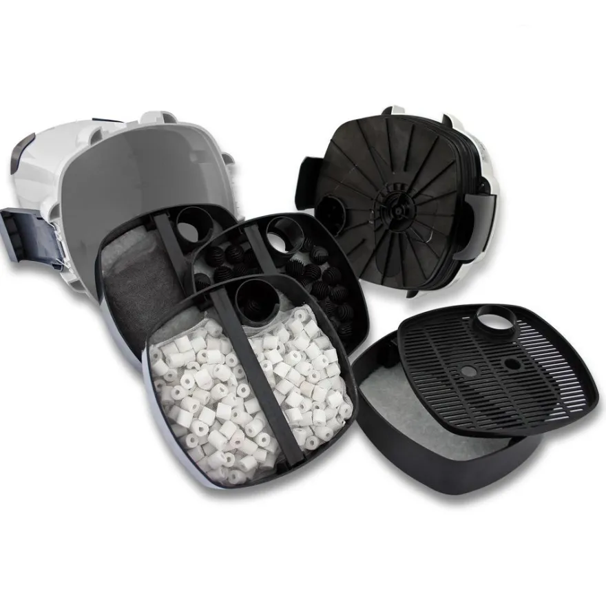 SunSun HW-304 Außenfilter 55 W 2000 L/h 4 Stufen Kammerfilter Aquarium Filter